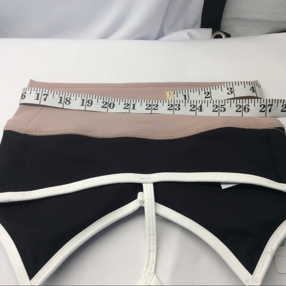 Gaiman Athena Color block Women’s Yoga Bralette /Bra size:  XS Black pink/white - Picture 4 of 16